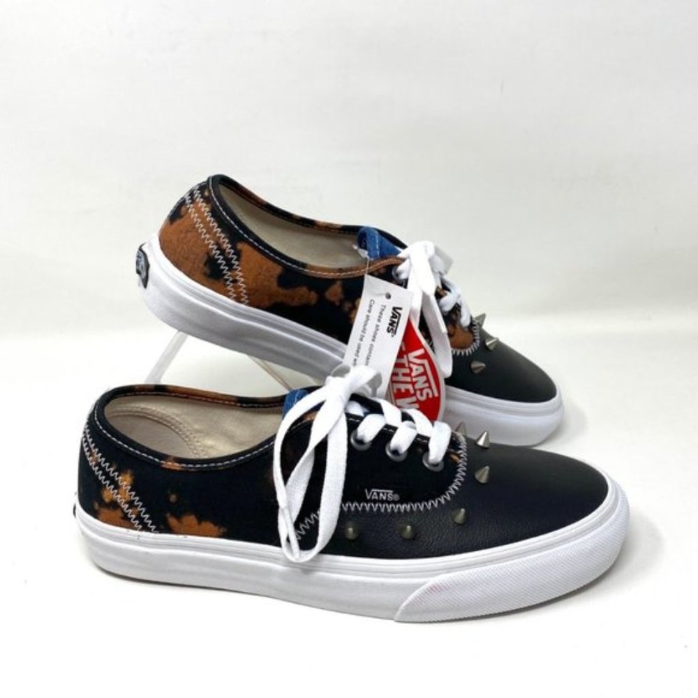 VANS Women's Size AUTHENTIC Leather Tartan Daze Multiapciddye Low VN0A5HZS9GB